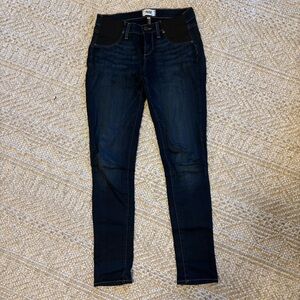 PAIGE Maternity Dark Blue Women's Jeans - Size 26